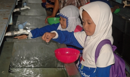 Sosialisasi Kepada Murid TK Saba School