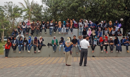 Sosialisasi Mahasiswa Fakultas Kedokteran Hewan UNAIR Surabaya