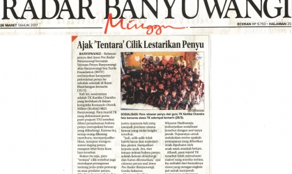 Sosialisasi Kepada TK Chandra
