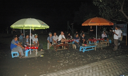 Sosialisasi Kepada Pokdarwis Pantai Cacalan
