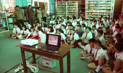 Sosialisasi Kepada Siswa Siswi SDK Santa Maria Banyuwangi