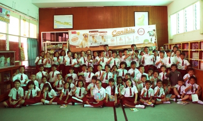 Sosialisasi Kepada Siswa Siswi SDK Santa Maria Banyuwangi