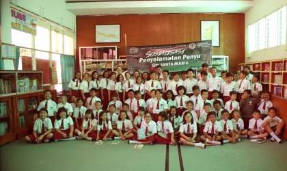 Sosialisasi Kepada Siswa Siswi SDK Santa Maria Banyuwangi