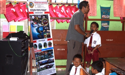 Sosialisasi Kepada Siswa Siswi SDN Tukang Kayu 2 Banyuwangi